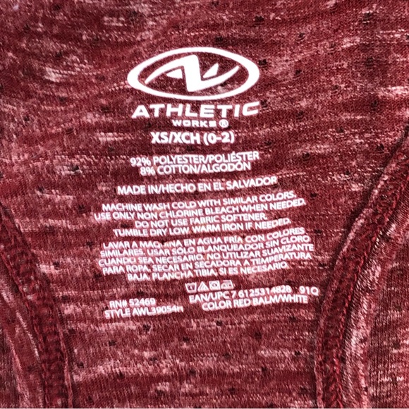 3/$18 Athletic Works Razor Back Tank Top - Picture 5 of 5